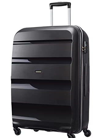 American Tourister Bon Air - Spinner L, Valigia, 75 cm, 91 L, Nero (Black)