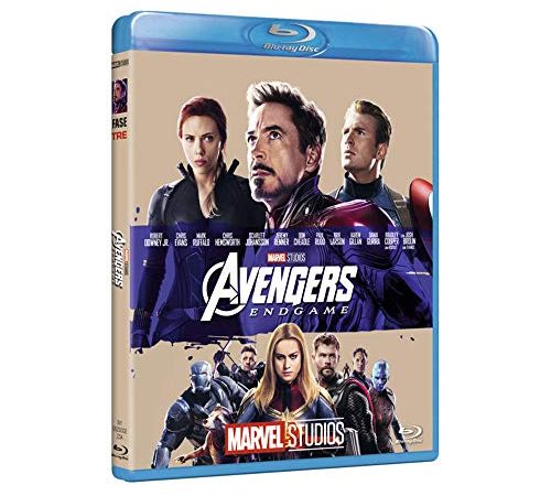 Avengers Endgame 10° Anniversario Marvel Studios ( Blu Ray)