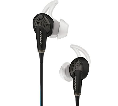 Bose® QuietComfort® 20 Cuffie Acoustic Noise Cancelling® per dispositivi Apple, Nero