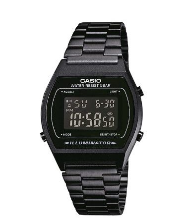 Casio Orologio Digitale Uomo con Cinturino in Acciaio Inox B640WB-1BEF