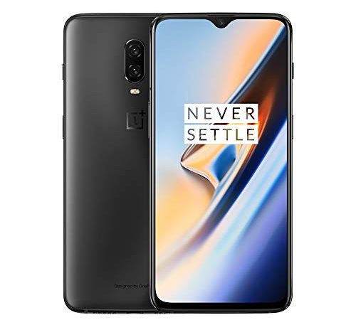 OnePlus 6T 8 GB+128 GB 6.4 pollici Display Ottica AMOLED Snapdragon 845 16 + 20 MP Doppia Fotocamera 3700 mAh Ricarica Rapida Smartphone (Nero Mezzanotte)