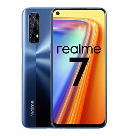 realme 7 smartphone, 6.5'' Display, 5000mAh Batteria Cellulari Offerte, Fotocamera Quad da 48 MP con AI, Carga Dart de 30 W, Dual SIM, NFC - 8+128GB - Blu