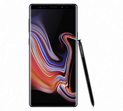 Samsung Galaxy Note9 Smartphone, Nero (Midnight Black), Display 6.4 pollici, 128 GB Espandibili, 6 GB RAM, Dual SIM [Versione Italiana] (Ricondizionato)