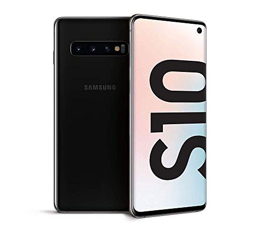 Samsung Galaxy S10 Smartphone, Display 6.1" Dynamic AMOLED, 128 GB Espandibili, RAM 8 GB, Batteria 3400 mAh, 4G, Dual SIM, Android 9 Pie, Nero (Prism Black)