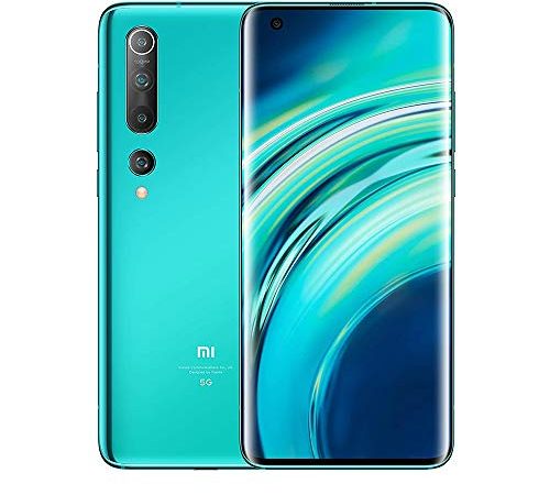 Xiaomi Mi 10 16,9 cm (6.67") 8 GB 256 GB SIM Singola 5G USB Tipo-C Verde Android 10.0 4780 mAh 10, 16,9 cm (6.67"), 8 GB, 256 GB, 108 MP, Android 10.0, Verde