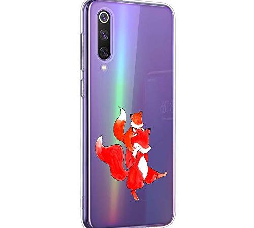 Oihxse Cover per Honor View 20 Cover,Protezione in Silicone con Modello Carino,Sottile e Trasparente con Bumper Morbido Resistente ai Graffi,Crystal Clear Case per Honor View 20 (A6)