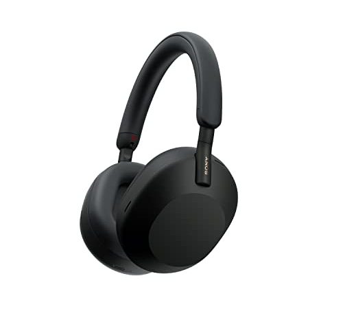 Sony WH-1000XM5 Cuffie Wireless con Noise Cancelling - Batteria fino a 30 ore - Ricarica rapida (3 min. per 3 ore di riproduzione) - Multipoint - Con Alexa e Google Assistant - Nero