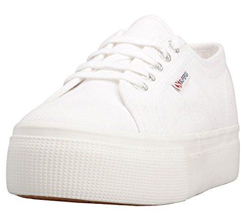 SUPERGA 2790ACOTW LINEA UP AND DOWN, Sneaker, Donna, Bianco (White 901), 39 EU