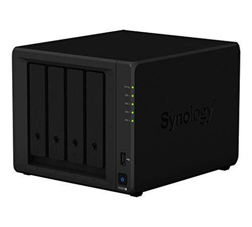 Synology DS920+ 32TB 4 Bay Desktop NAS Solution, installata con 4 unità Toshiba N300 da 8 TB