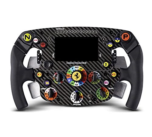 Thrustmaster formula Wheel Add-On Ferrari SF1000 Edition, Replica Wheel per PS5 / PS4 / Xbox Series X|S / Xbox One / PC - official Licensed by Ferrari