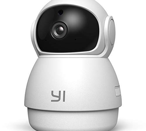 YI Dome Guard Telecamera da Interno 1080p, Videocamera Sorveglianza Wifi 360 gradi, Rilevamento di Movimento, Audio Bidirezionale, Visione Notturna a infrarossi, App per iOS/Android/Windows