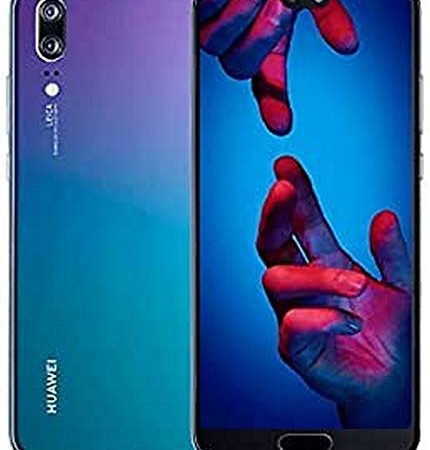 Huawei P20 - Smartphone 14.7 cm (5.8"), (4 GB 128 GB Doppia SIM 4G, 128 GB, 12 MP, Android 8.1), Blu (Twilight)