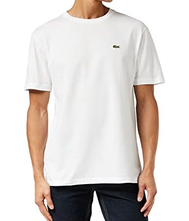 Lacoste - Th7618 Sport T-Shirt Uomo, Medium (Herstellergröße : 4), Bianco (Blanc)