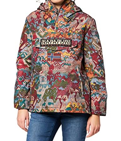 NAPAPIJRI Napapjiri Rainforest W P PRT 1 Giacca Sportiva, Multi AOP f8t, S Donna