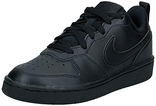 Nike Court Borough Low 2 (GS), Sneaker, Nero, 38.5 EU