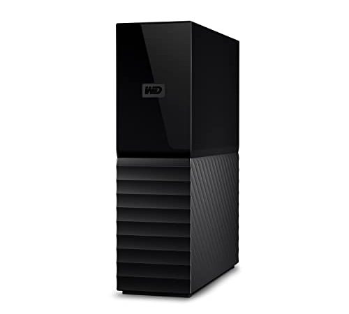 WD 8TB My Book Desktop Hard disk, USB 3.0 con protezione con password e software di backup. Compatibile con PC e Mac