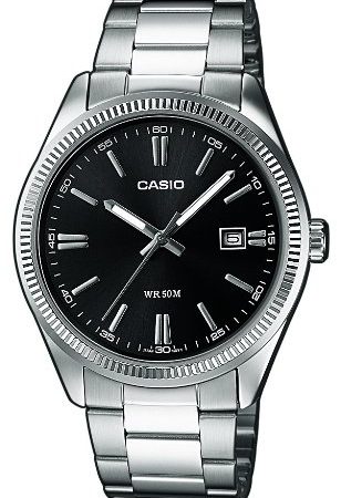 Casio Orologio Analogico al Quarzo Uomo con Cinturino in Acciaio Inox MTP-1302D-1A1VEF