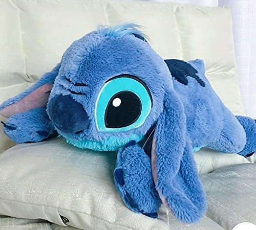 Peluche della serie “Lilo e Stitch”, 60 cm, cuscino giocattolo ideale per compleanni per bambini