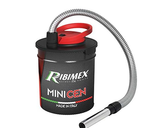 Ribimex PRCEN011 - Minicen Aspiracenere, 10 L, 800 W, Colori Assortiti, 1 pezzo