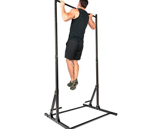 Marbo Sport Sbarra trazioni autoportante, Struttura Calisthenics autoportante Regolabile in Altezza SmartGym SG-13