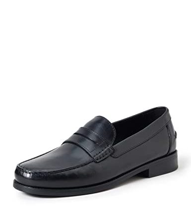 Geox Uomo U New Damon B Mocassini Uomo, Nero (Black), 43 EU