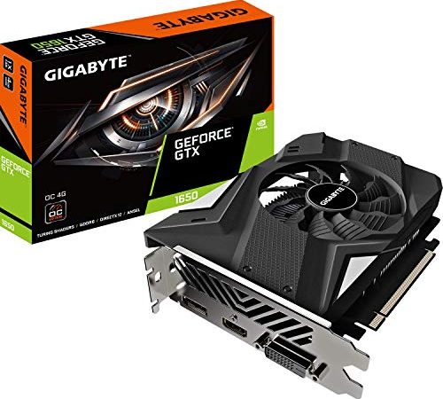 Gigabyte compatible GeForce GTX 1650 D6 OC Carte Graphique 4 Go