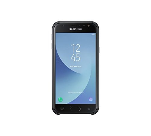 Samsung Dual Layer Custodia per Galaxy J3 (2017), Nero