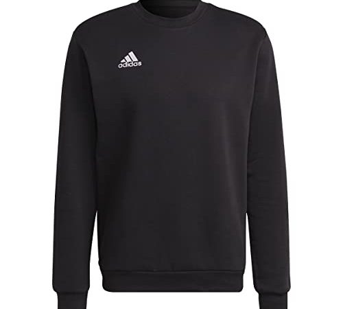 adidas ENTRADA 22, Felpa Uomo, Nero, L