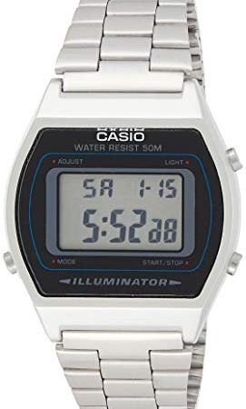 Casio Orologio Digitale Quarzo Uomo con Cinturino in Acciaio Inox B640WD-1AVEF