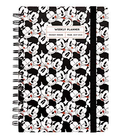 Erik ASVA51912 Diario Scuola con Planner Settimanale 2019/2020 Mickey Mouse