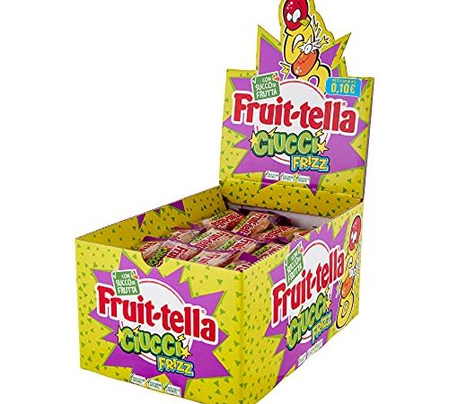 Fruittella Ciuccio Frizz, Caramelle Gommose Frizzanti, Gusto Frutti Assortiti, Ottime da Condividere, Idee Regalo per Compleanni e Feste, Box da 150 Caramelle Incartate Singolarmente