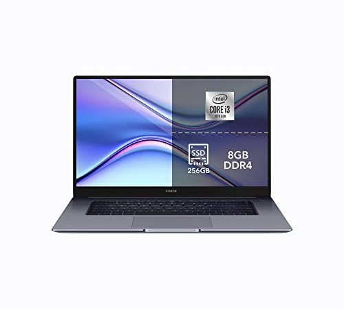 HONOR Magicbook X15 Laptop，15.6'' Pollici Full View 1080P FHD PC Portatile, Intel Core i3-10110U, 8 GB di RAM, SSD da 256 GB , Windows 10 Home, Layout Italiano