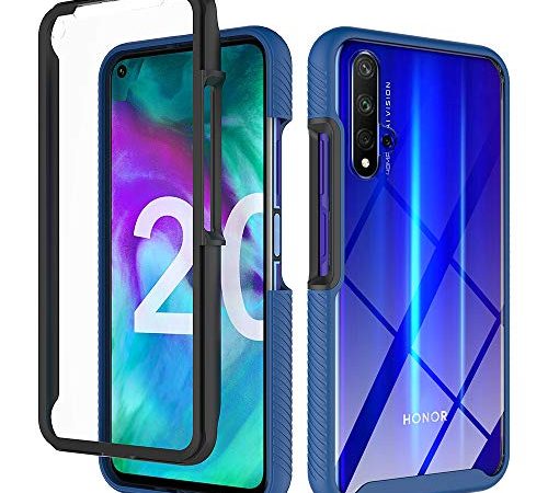 Kukoufey Cover per Huawei Honor 20 Custodia,Anti-Caduta e Antiurto Custodia per Huawei Honor 20S YAL-AL50 YAL-TL50 / Nova 5T YAL-L21 YAL-LX1 YAL-L61A YAL-L61D YAL-L71A Custodia Blue