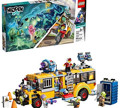 LEGO Hidden Side 70423 – Scuolabus di intercettazione paranormale 3000, Set di Costruzione Fantasma (689 Pezzo)