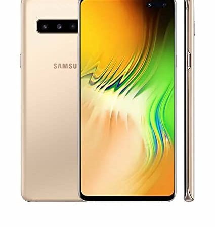 SAMSUNG S10 Plus Galaxy Smartphone 512 GB oro – Originale di fabbrica (Corea del Sud) in esclusiva per il mercato italiano (versione internazionale) - (ricondizionato)