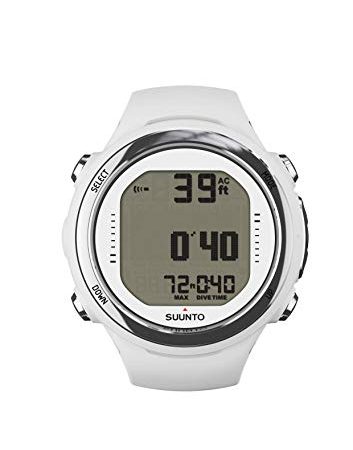 Suunto Dive Dive D4i, Orologio Sportivo Unisex-Adult, Bianco, One Size