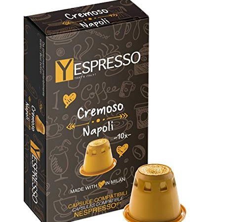 Yespresso NESPRESSO compatibili, Cremoso Napoli - 200 Capsule