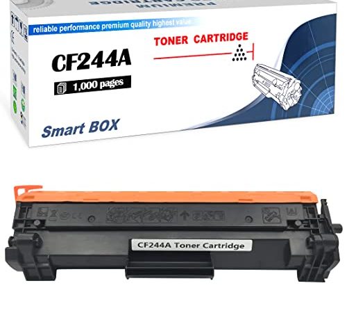 Cartuccia di Toner Compatibile CF244A 44A Nero con Chip 1000 pagine per l'uso in Stampanti laser a colori HP LaserJet Pro Stampante HP Pro M15a M15w MFP M28a MFP M28w