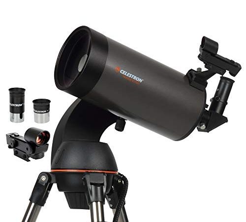 Celestron NexStar 127 SLT Telescopio, Acciaio, Tubo Ottico Maksutov, Nero/Antracite