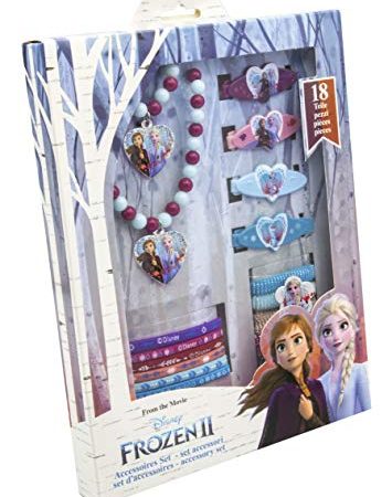 Joy Toy- Disney Frozen 2 Set Accessori 18 pz, Multicolore, 19389