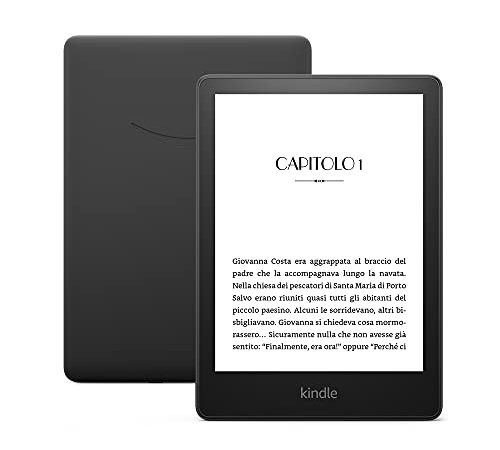 Kindle Paperwhite (8 GB) - Ora con schermo da 6,8’’ e tonalità della luce regolabile, con pubblicità