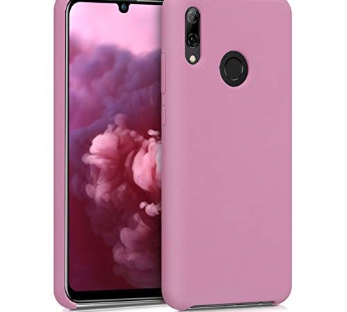 kwmobile Custodia Compatibile con Huawei P Smart (2019) - Cover in Silicone TPU - Back Case per Smartphone - Protezione Gommata Malva