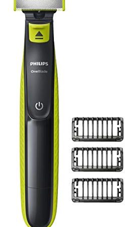 Philips OneBlade QP2520/25 – Rifinitore per barba, Profilatore, rifinisce e rade, con spina inglese