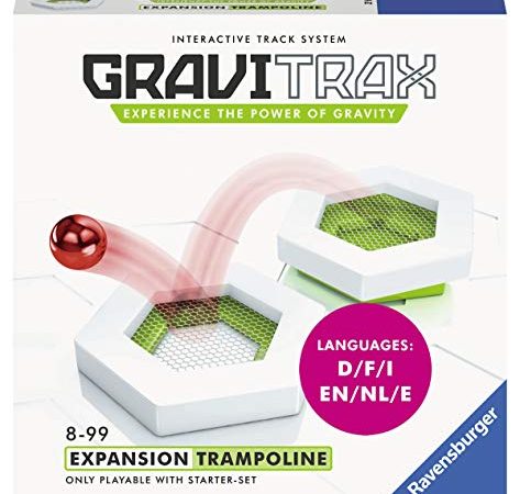 Ravensburger GraviTrax Tappeti Elastici, Gioco Innovativo ed Educativo STEM,Età Raccomandata 8+, Accessorio