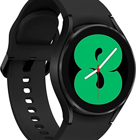 SAMSUNG Galaxy Watch4 40mm Orologio Smartwatch, Monitoraggio Salute, Fitness Tracker, Batteria lunga durata, Bluetooth, Nero, 2021