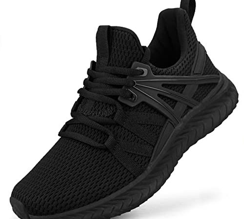 Abboos Sneakers Donna Scarpe Ginnastica Donna Scarpe da Running Corsa Sportive Casual Comode Jogging Fitness Tennis Scarpe Basket Leggero Respirabile Outdoor Trekking Palestra Camminata Passeggio