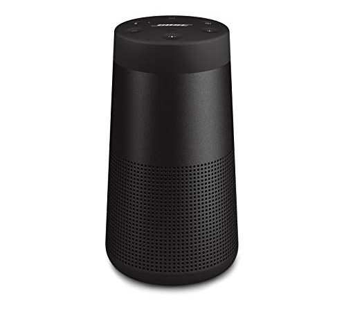 Bose Diffusore SoundLink Revolve II Bluetooth®, portatile, wireless, impermeabile, con suono a 360°, colore: nero