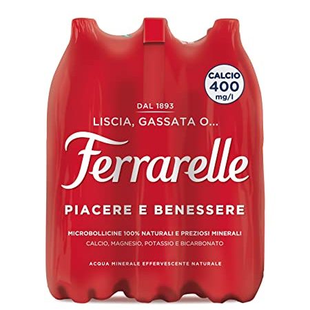 Ferrarelle Acqua Minerale Naturale, 6 x 1.5L