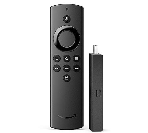 Fire TV Stick Lite, Ricondizionato Certificato | Con telecomando vocale Alexa Lite (senza comandi per la TV), modello 2020