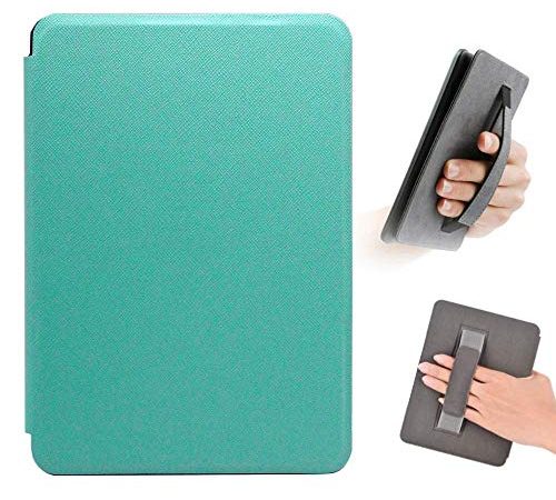 FSCOVER Covers per Kindle Paperwhite 2018 con funzione cinturino a mano, Slim Smart Protettiva Cover per Amazon Kindle Paperwhite E-Reader (10ª generazione - modello 2018), Verde